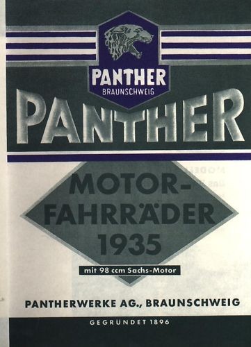 Panther motorfahrräder 98 - motorfahrrÄder,
