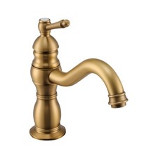 Antik Messing Bad Waschbecken Retro Mischbatterie Wasserhahn Waschtisch Armatur