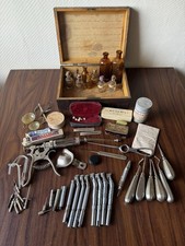 Konvolut Sammlung Antike Medizinische Gegenstände Werkzeug ca. 60-70 Teile
