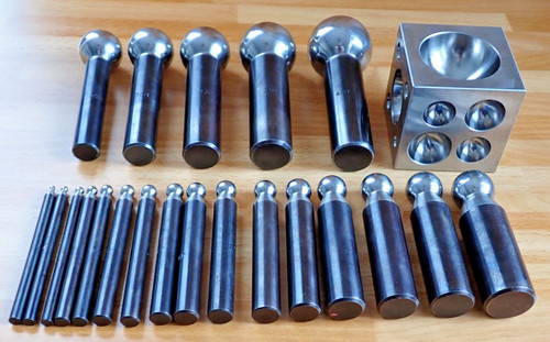 Goldschmiede kugelpunzensatz - ,