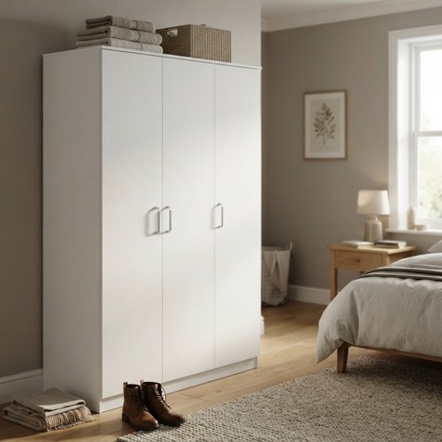 Kleiderschrank dakota weiß - dakota,