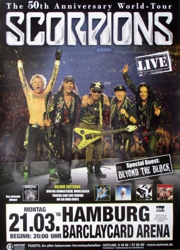 Scorpions 2016 in concert - 2016,