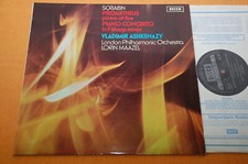 Maazel Ashkenazy Scriabin Prometheus Piano Concerto UK Ed1 Decca SXL 6527 NM