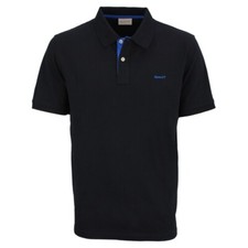 Gant Herren Piqué Poloshirt Regular Fit schwarz 2062026 5 black