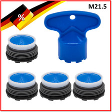 4 X Strahlregler Perlator M21,5 x 1 und 1 X Schlüssel M21.5