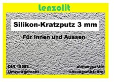 400 kg SilikonKratzputz + Scheibenputz 3mm  Silikonputz Strukturputz Aussenputz
