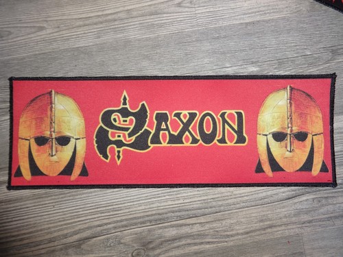 Saxon patch back strip - saxon,