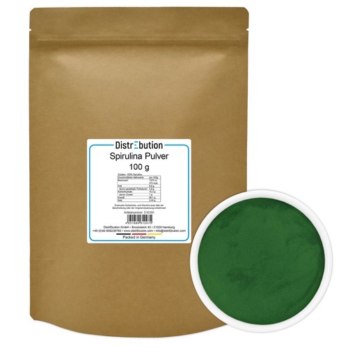 Spirulina pulver 100g 25kg - spirulina,