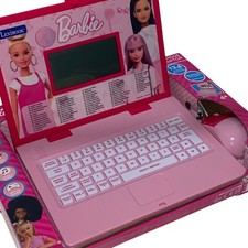 Lexibook JC598BBi5 Barbie Lerncomputer Zweisprachiger Laptop Englisch/Italieni ✅
