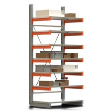 Kragarmregal, einseitig