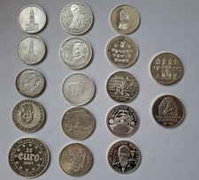 17 Silbermünzen BRD