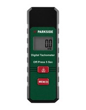 Parkside Digitaler Drehzahlmesser Messgerät Messwerkzeug Drehzahlen PDDM A1