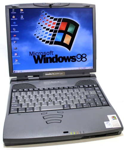 Windows retro laptop - 98,