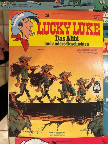 Lucky luke comic - luke,