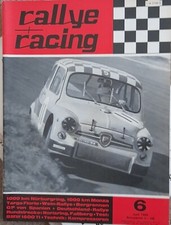 Rallye Racing Juni 6 / 1968