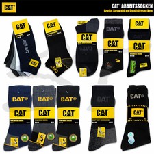 CAT CATERPILLAR Herren Arbeitssocken Thermo Business lange kurze Quarter Socken