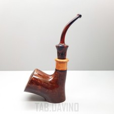 Pfeife Luigi Viprati Liscio Ein Kleeblatt Handmade In Italien LV14