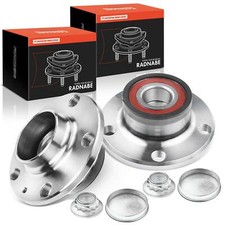 2x Radnabe Radlagersatz Hinten