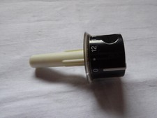 Miele Schaltknopf Knebel Knopf schwarz  Mnr. 5078781  Mnr. 5078391 gebraucht