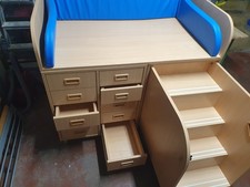 Wickeltisch/ Wickelkommode mit Schubladen