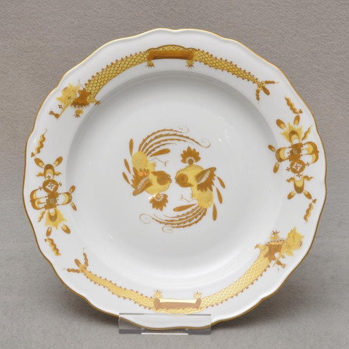 Meissen reicher gelber drache - meissen,
