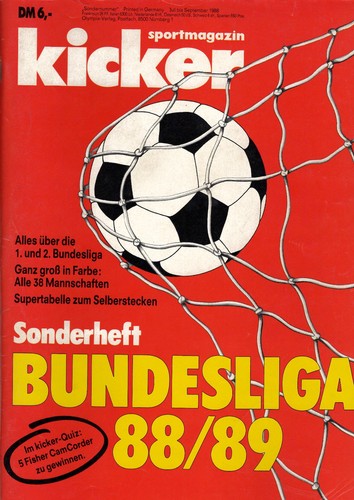 Kicker bundesliga sonderheft - kicker,