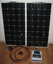  ladenneue Photovoltaik Anlage 2 Paneele à 150 Watt = 300 VA für 12 /24 Volt