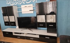 TV-Schrank Set mit Schränken, Tischen & Regal - guter Zustand