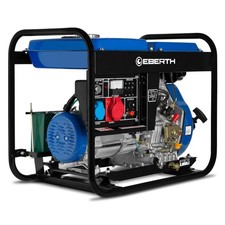 EBERTH 5 kW E-Start Diesel Stromerzeuger Notstromaggregat Stromaggregat 3-Phasen