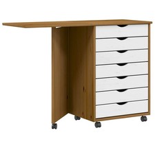 Rollschrank Mit Schreibtisch