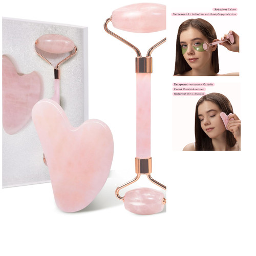 Gugug rosenquarz jade roller - gugug,