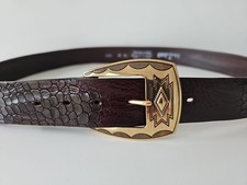 ♥ umjuBELT Gürtelschnalle gold Dornschließe Buckle Wechseln Gürtel 7,5 x 6,5 cm