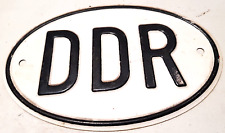 Trabant  Blechschild Original  DDR Wartburg