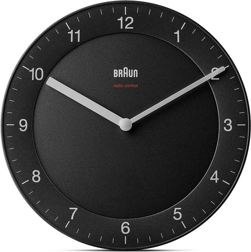 Braun bc06b funkwanduhr büro - braun,