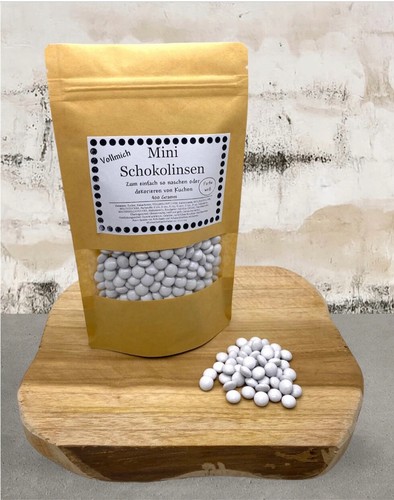Schokolinsen weiß