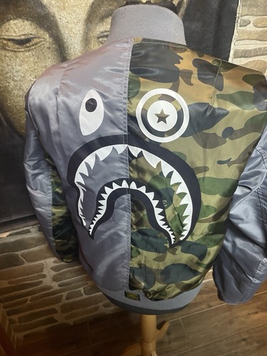 Bape alpha industries - x,