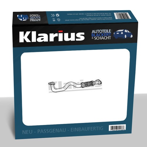 Klarius auspuff frontrohr für - frontrohr,
