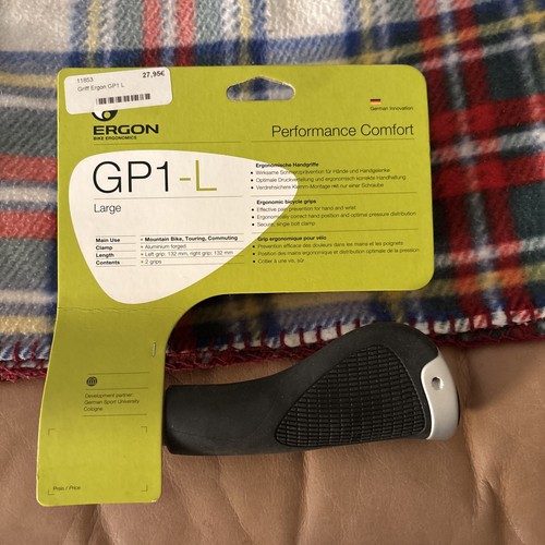 Ergon fahrrad griffe - griffe, gp1-l