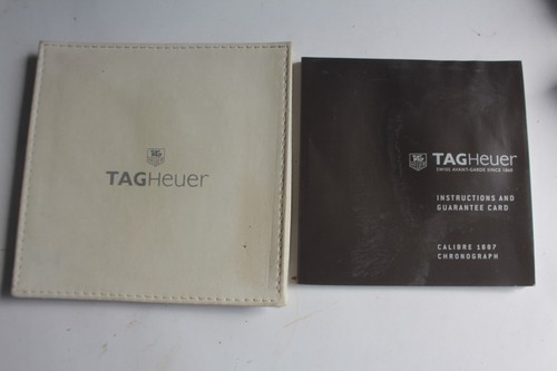 Tag heuer booklet - heuer,