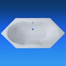 Sechseck - Badewanne Bergsee