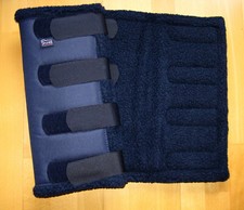 Shires Equestrian Transportgamaschen 4er-Pack blau Full NEU Gamaschen