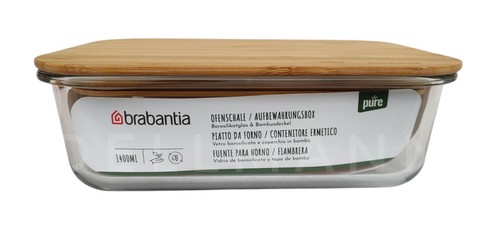 Brabantia glasschale 1400 - glasschale, ml