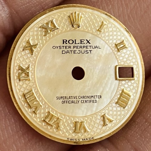 Rolex yellow mop - yellow, dial