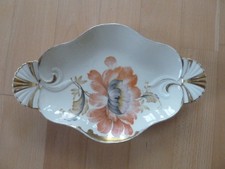 Eine schöne Schale von Eschenbach Bavaria Elfenbein Porzellan 25 x 15,5 cm