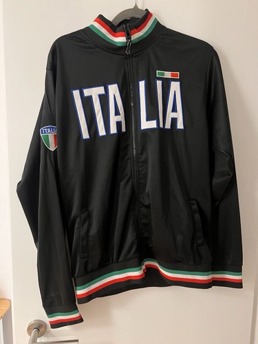 Italia jacke schwarz xl - italia, gr.