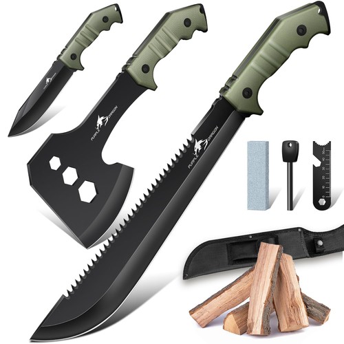 Outdoor axt set stahl full - set,