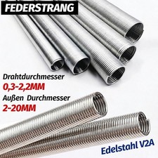 Schutzfedern Edelstahl V2A