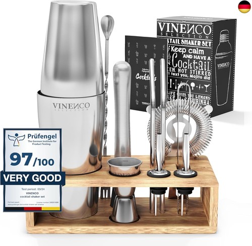 Cocktail shaker set boston mit - cocktail,