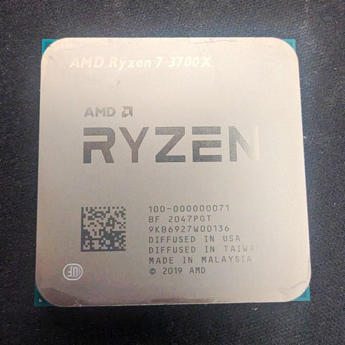 Amd ryzen 3700x cpu - amd,