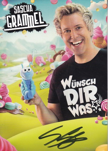 Autogramm sascha grammel - -,